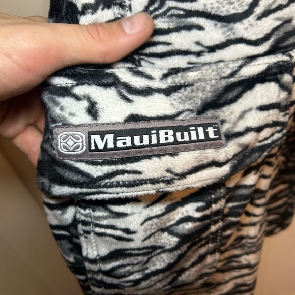 Vintage Maui Built fur zebra swim shorts - Picture 2 of 11